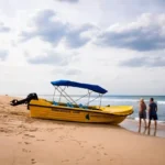 Yellow boat private tour